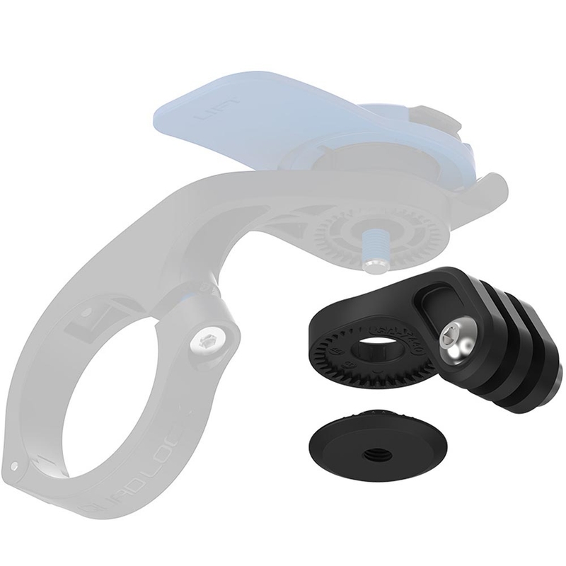Adapter za akcijsko kamero/luč Quad Lock® črne barve