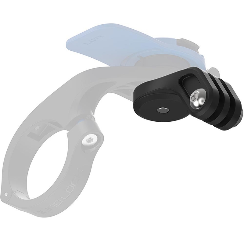 Adapter za akcijsko kamero/luč Quad Lock® črne barve