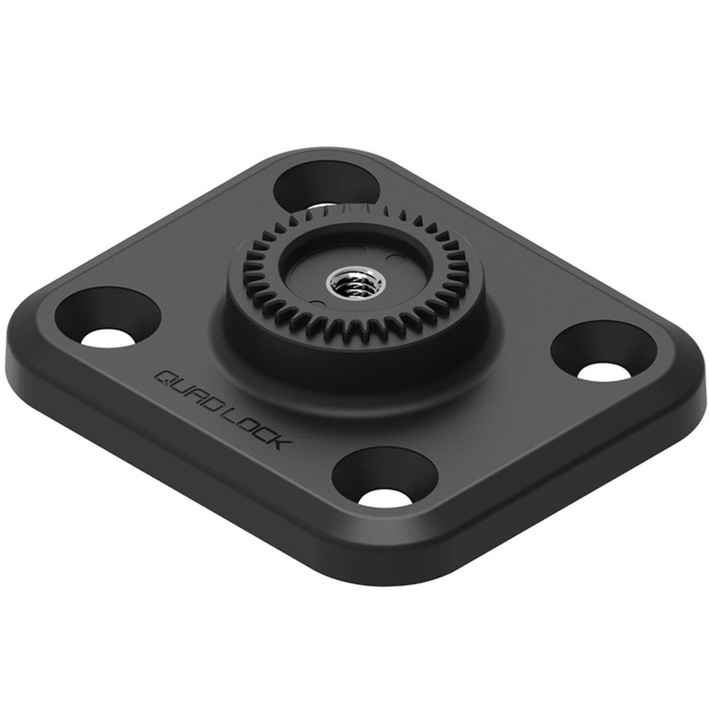 Quad Lock® 360 ravna podlaga črna