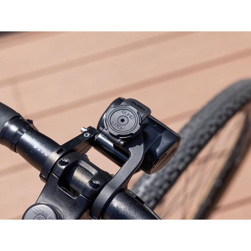 Držalo za mobilni telefon Quad Lock® 360 s kratko ročico, črno