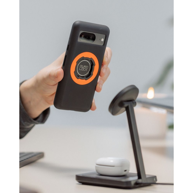 Ovitek Quad Lock® MAG – Google Pixel 10/10 PRO črne barve