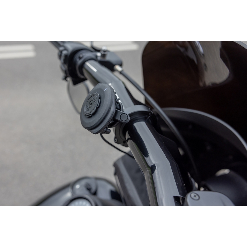Quad Lock® PRO velik nosilec za telefon za krmilo, črne barve