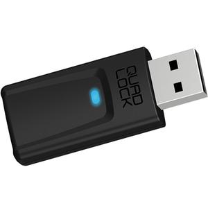 Brezžični adapter Quad Lock® CarPlay/Android Auto črne barve