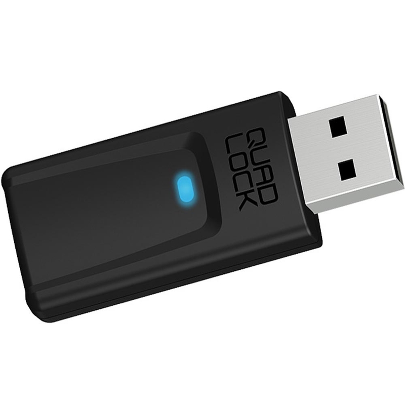 Brezžični adapter Quad Lock® CarPlay/Android Auto črne barve
