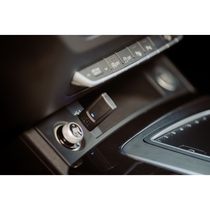 Brezžični adapter Quad Lock® CarPlay/Android Auto črne barve