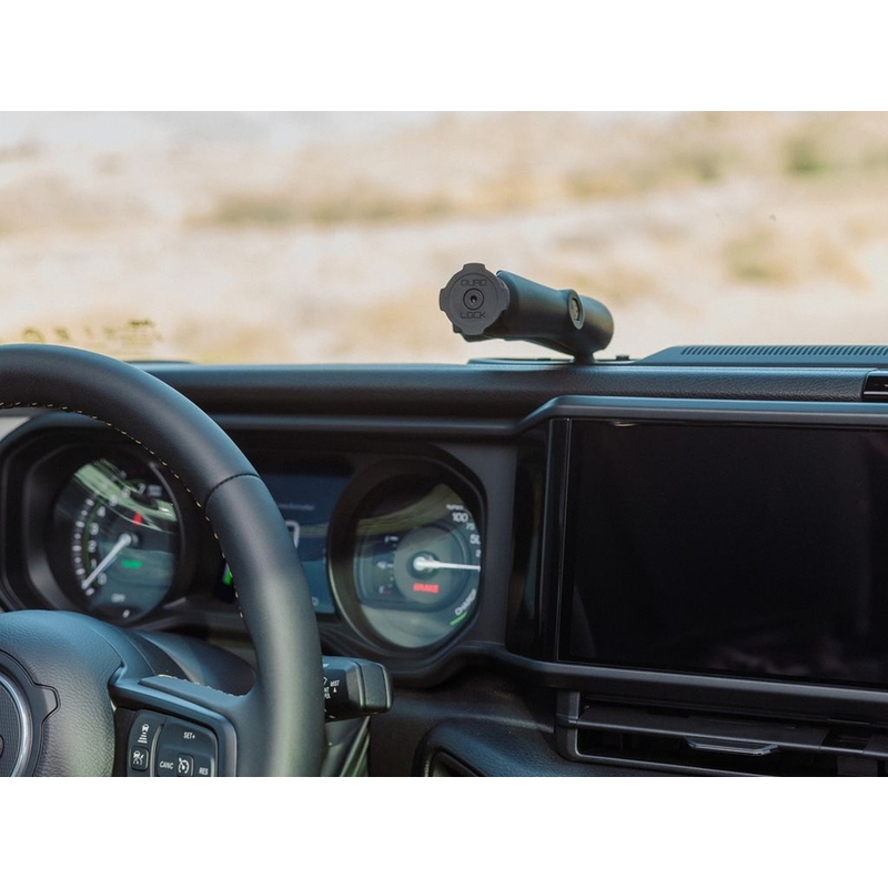 Quad Lock® Car - adapterji za zgornji pokrovček s kroglo, črni