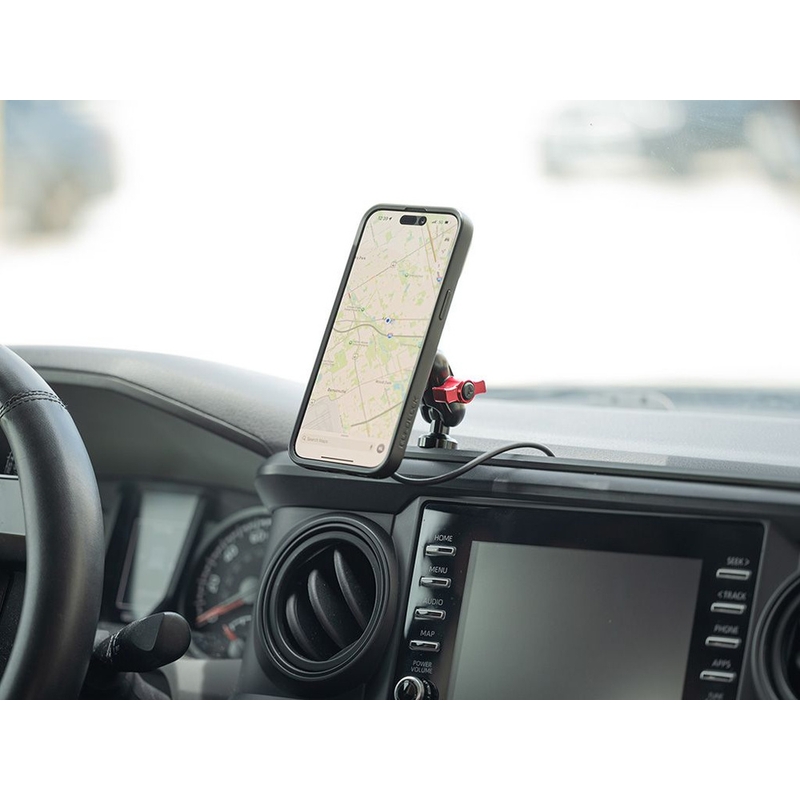 Quad Lock® Car - adapterji za zgornji pokrovček s kroglo, črni