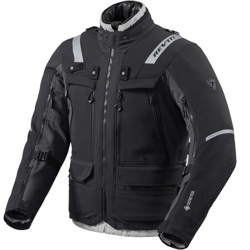 Moto jakna Revit Defender 4 GTX črna