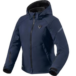Moto jakna Revit Afterburn 2 H20 temno modra