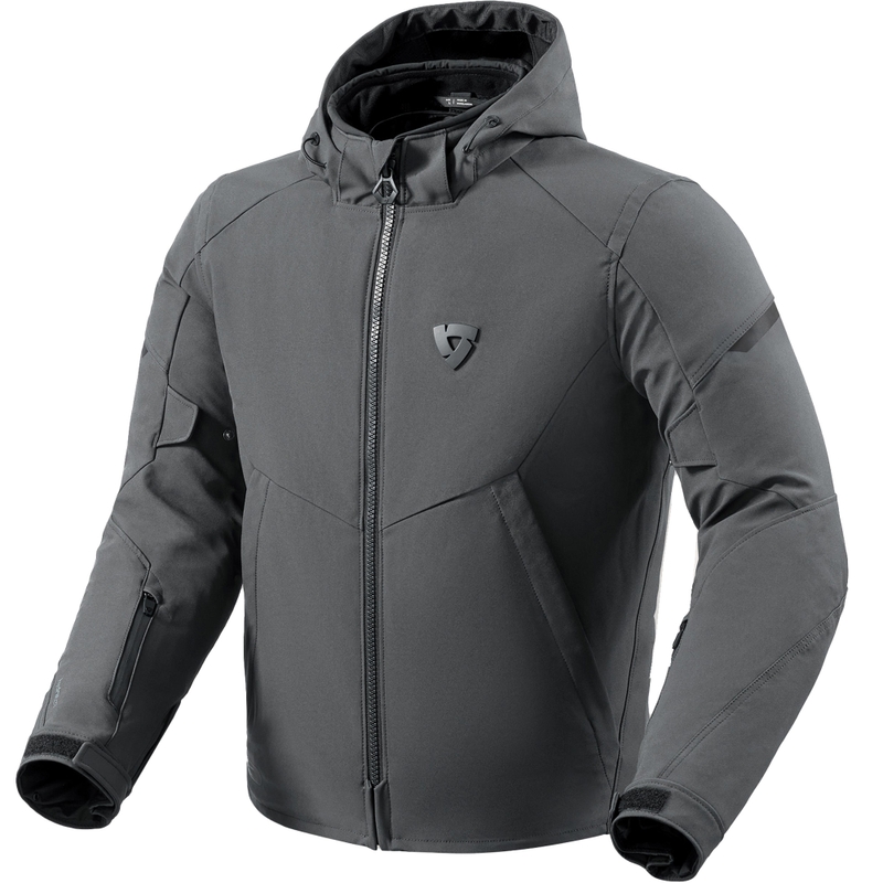 Moto jakna Revit Afterburn 2 H20 temno siva