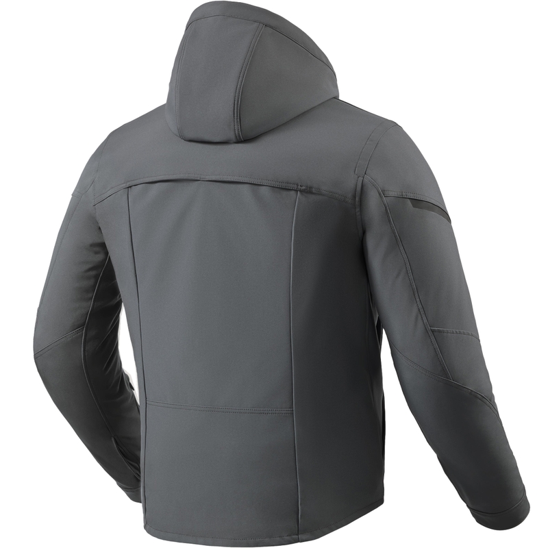 Moto jakna Revit Afterburn 2 H20 temno siva
