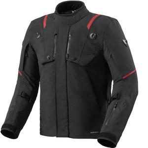 Moto jakna Revit Fractal H2O črna