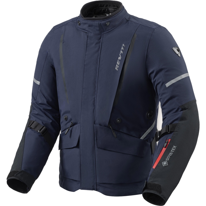 Motoristična jakna Revit Vertical 2 GTX temno modro-črna