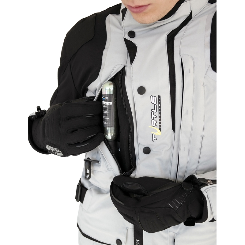 Airbag jakna HELITE Touring Nova siva razprodaja