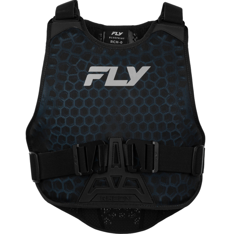 Otroški ščitnik za prsi in hrbet FLY Racing Blueprint RCH-0 črne barve