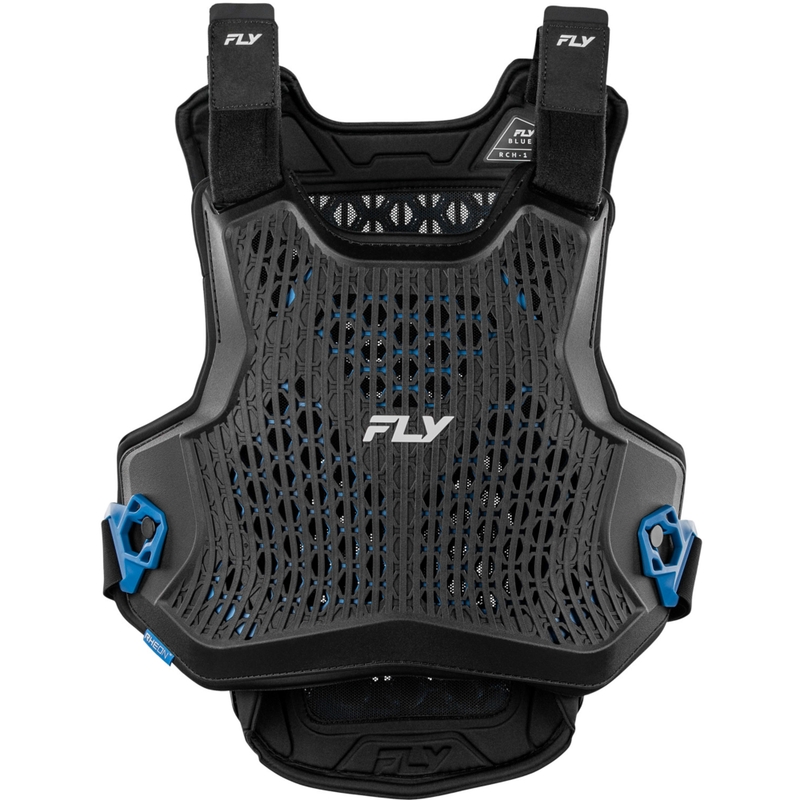 Ščitnik za prsi in hrbet FLY Racing Blueprint RCH-1 črne barve
