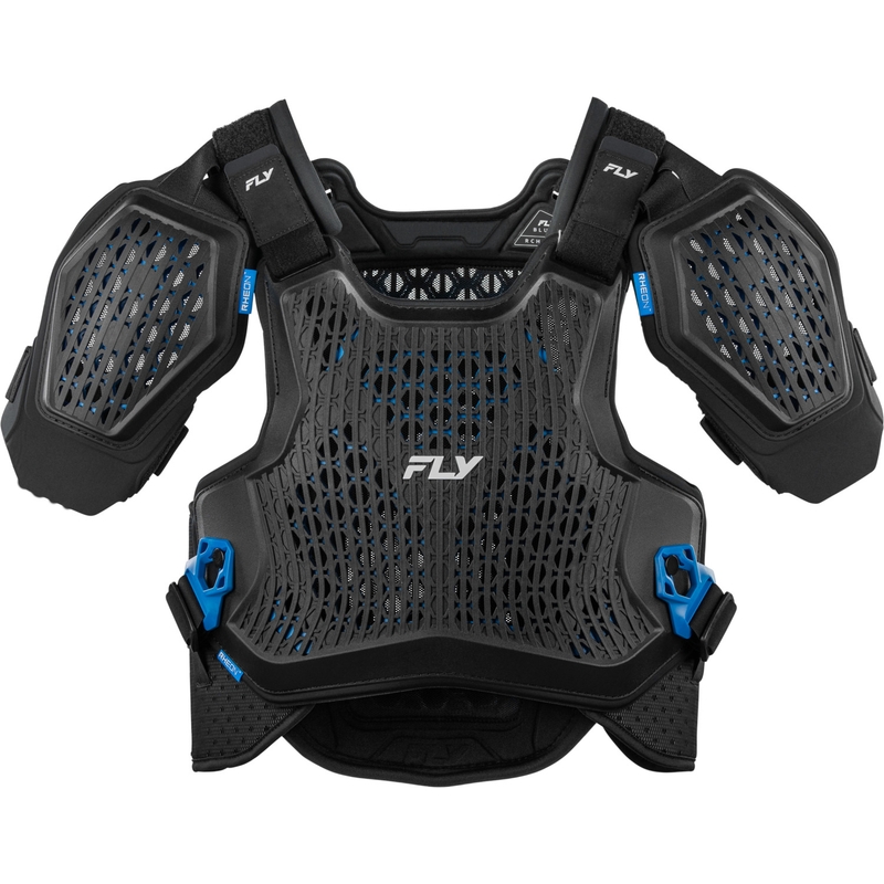 Ščitnik za prsi in hrbet FLY Racing Blueprint RCH-2 črne barve