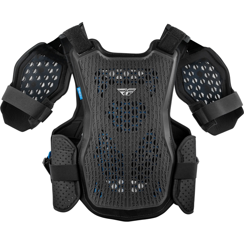 Ščitnik za prsi in hrbet FLY Racing Blueprint RCH-2 črne barve
