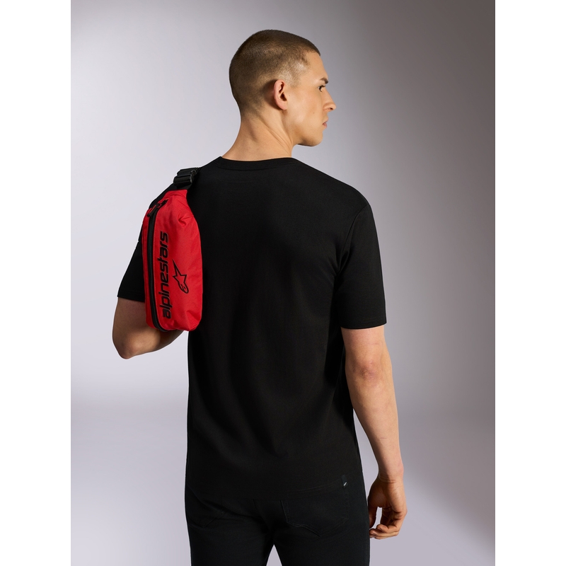 Alpinestars Only Linear 2L torba za okoli pasu rdeče-črna