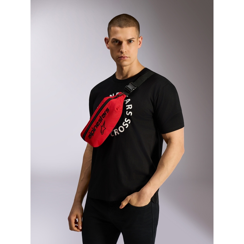 Alpinestars Only Linear 2L torba za okoli pasu rdeče-črna