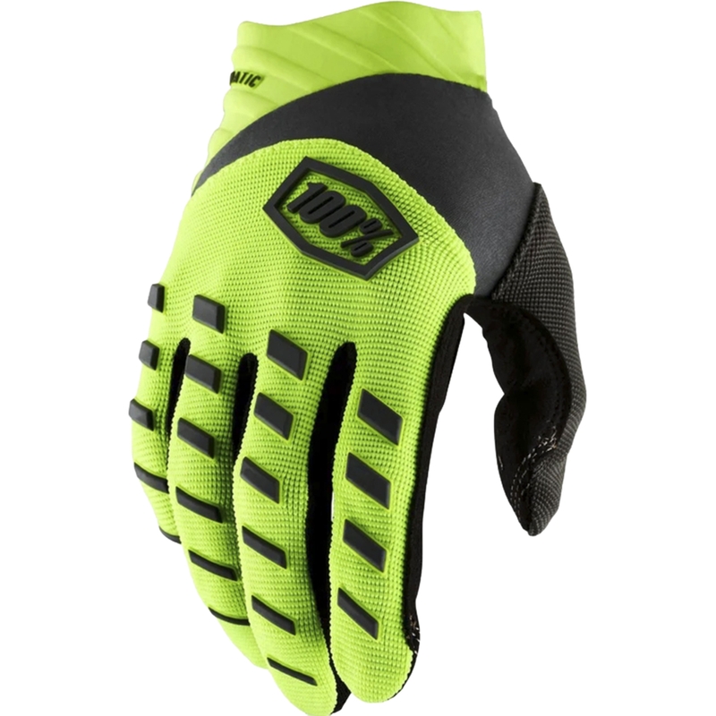 Otroške motokros rokavice 100% Airmatic rumeno-črne