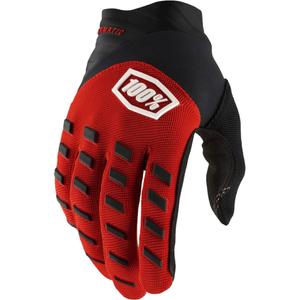 Otroške motokros rokavice 100% Airmatic rdeče-črne