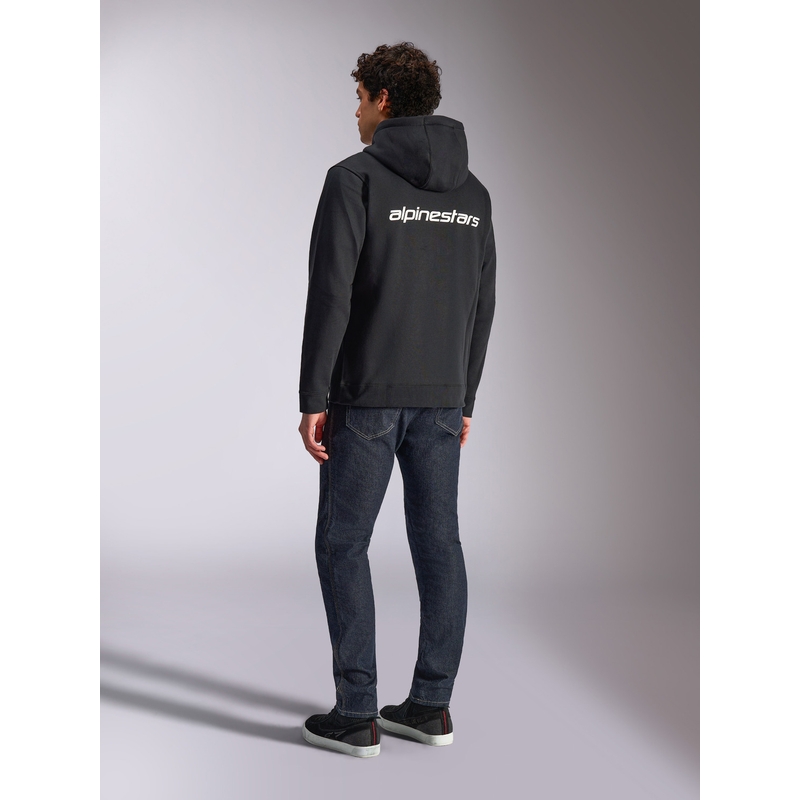 Alpinestars Prečna jopa s kapuco črna