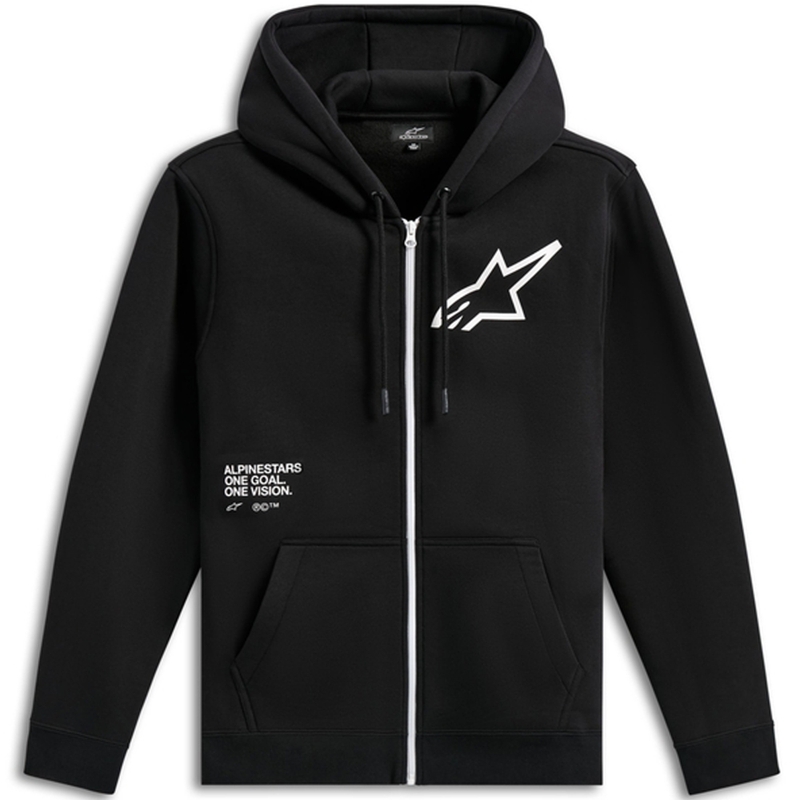 Alpinestars Prečna jopa s kapuco črna