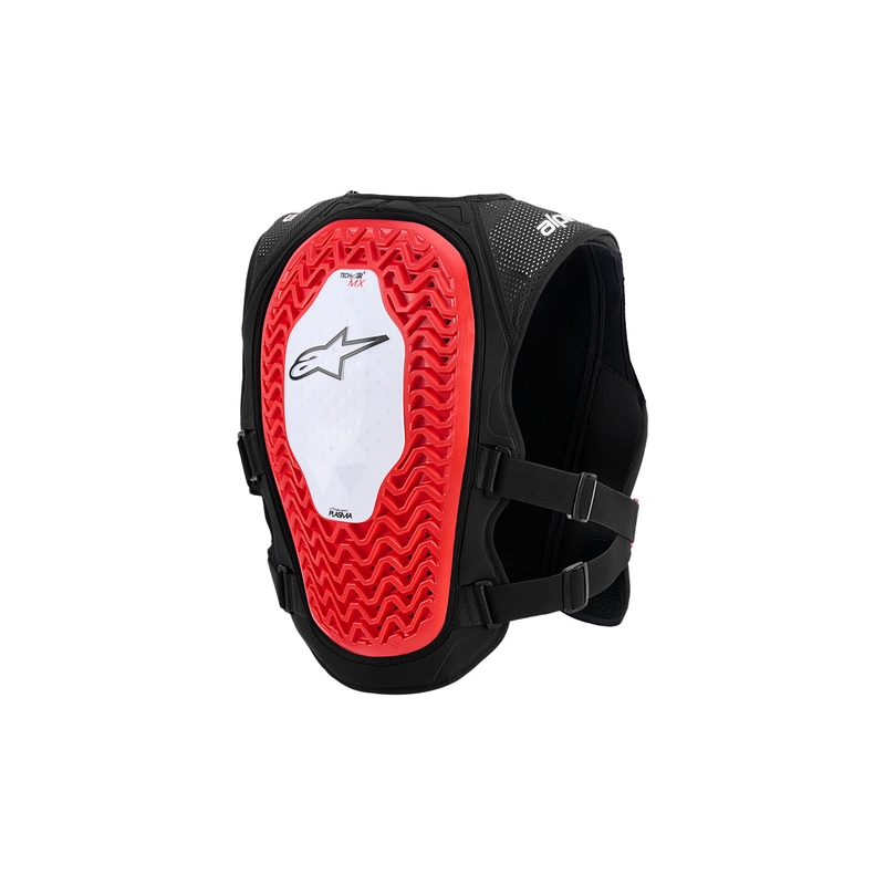 Alpinestars TECH-AIR®MX Plasma sistem zračnih blazin bel-črno-rdeč