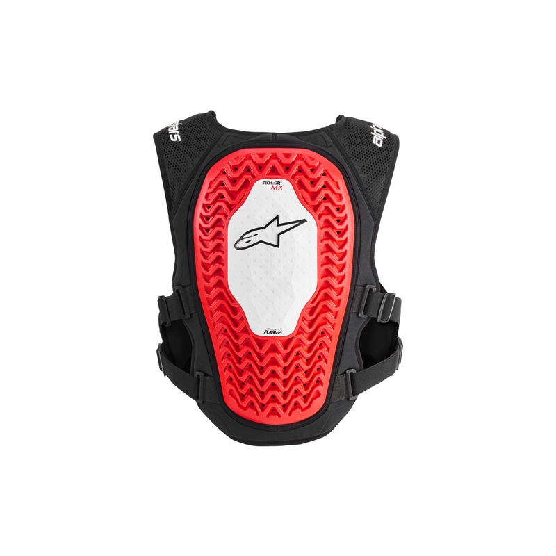 Alpinestars TECH-AIR®MX Plasma sistem zračnih blazin bel-črno-rdeč