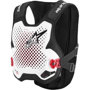 Alpinestars TECH-AIR®MX Plasma sistem zračnih blazin črno-belo-rdeč