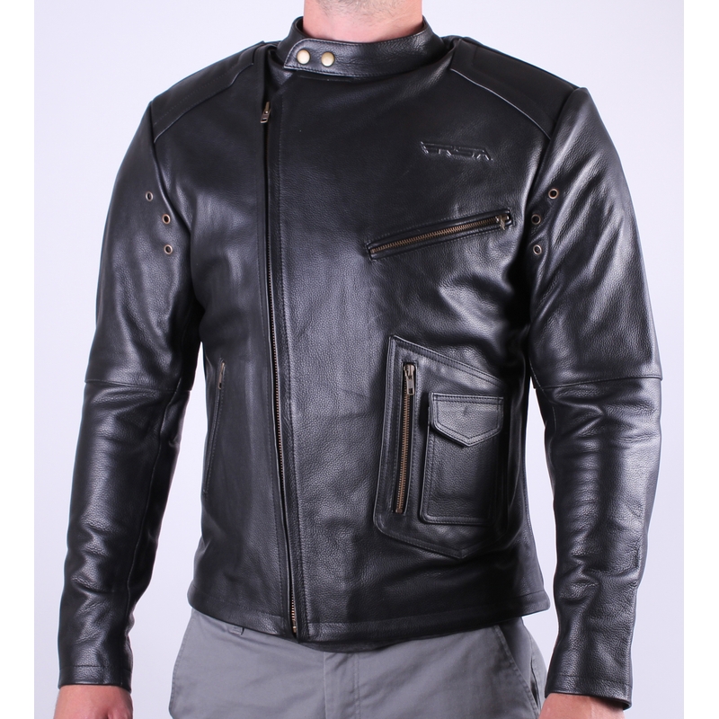 Motoristična jakna RSA Chic črna razprodaja