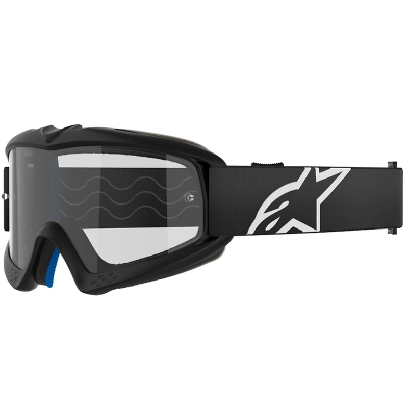 Alpinestars Vision Youth Corp otroška motokros očala črna s prozornimi stekli