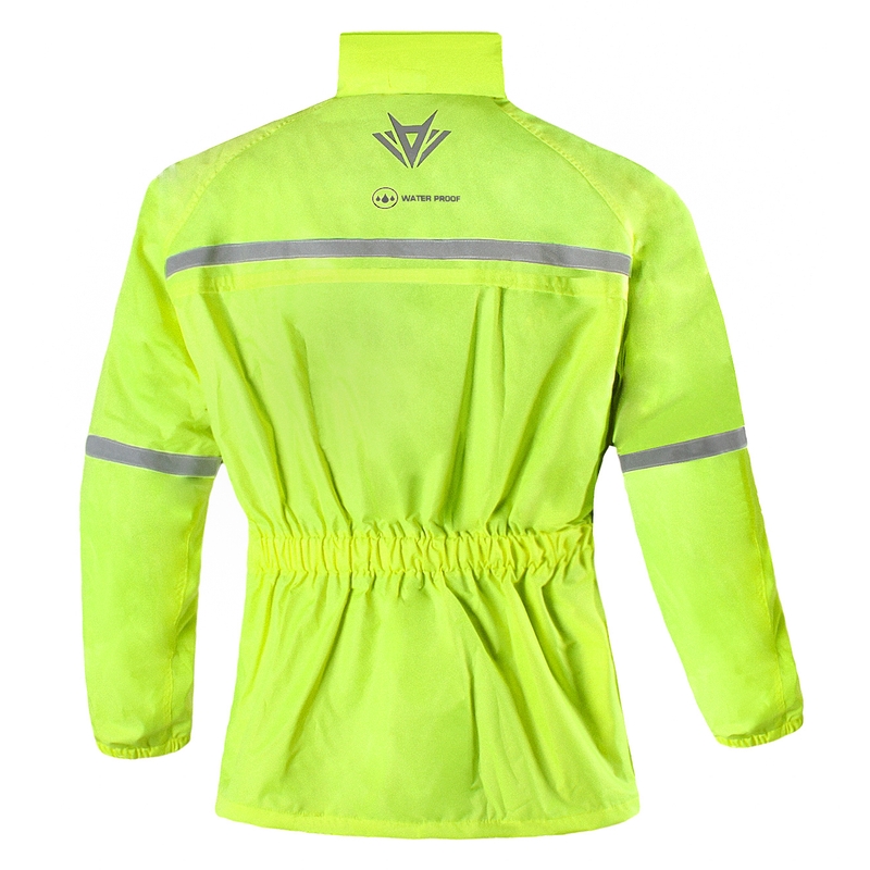 Moto jakna za dež RSA Insta fluo rumena razprodaja