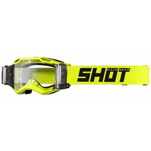 Motokros očala Shot Assault 2.0 Solid Roll-Off fluo rumena