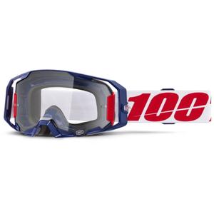 100% motokros očala ARmatic Mach Z s prozornim pleksi steklom