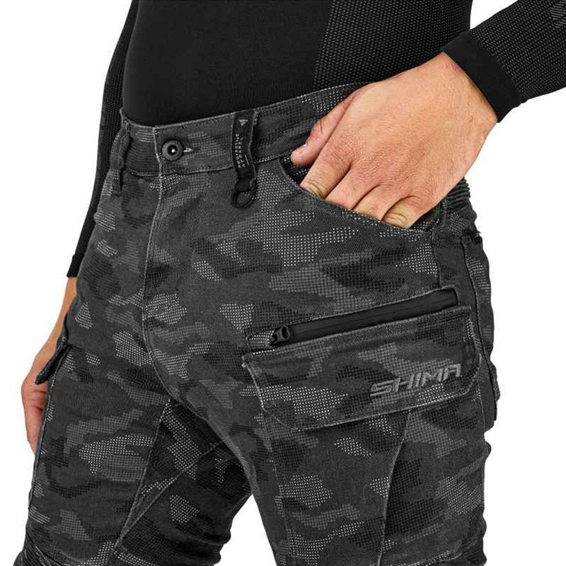 Moto hlače Shima Giro 3.0 Camo