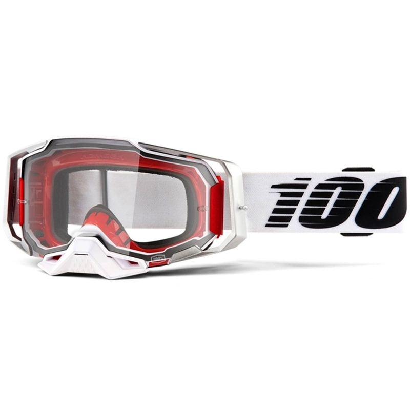 Motokros očala 100% ARMEGA Lightsaber (prozorna pleksi)