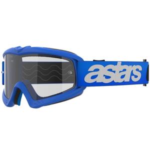 Alpinestars Vision Youth Blaze modra motokros očala s prozornimi stekli