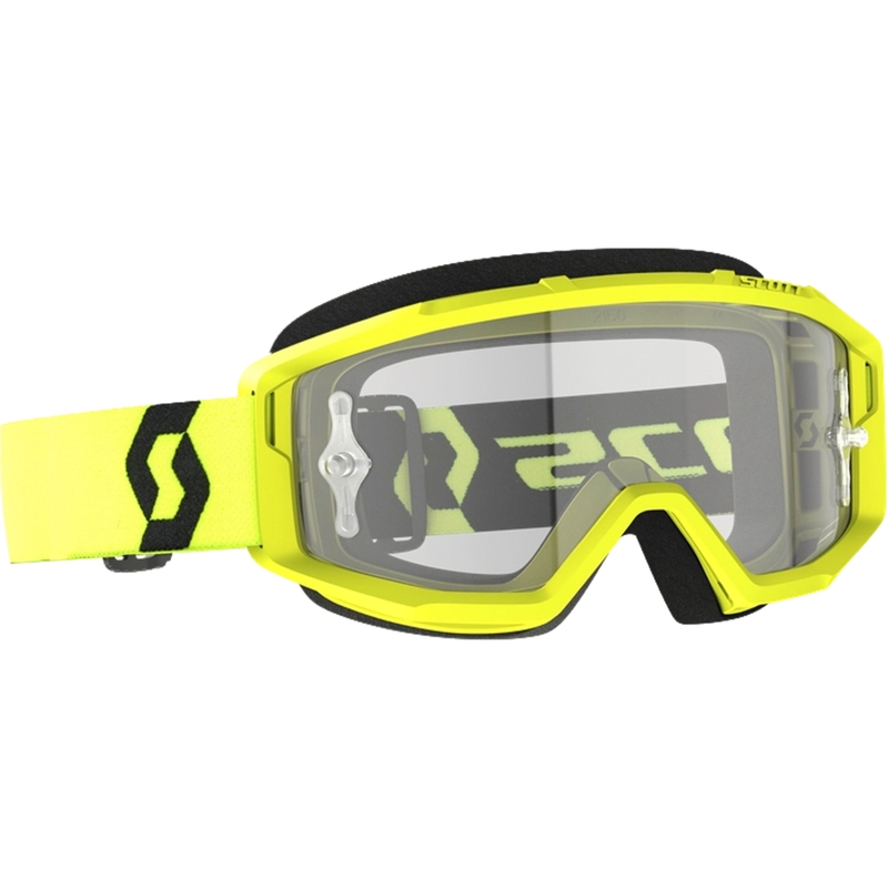 Motokros očala SCOTT PRIMAL CLEAR črno-rumena