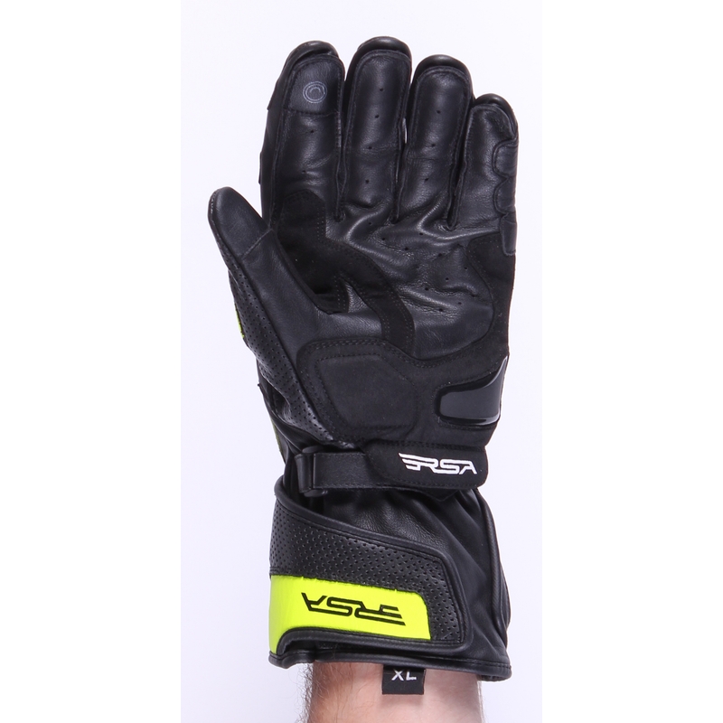Motoristične rokavice RSA Colorado black-fluo rumena razprodaja