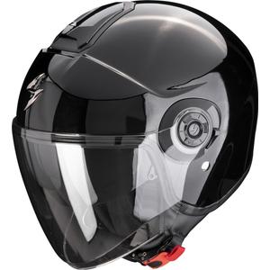 Čelada Scorpion EXO-CITY II Solid z odprtim obrazom, črna - 2. kakovost - II. kakovost