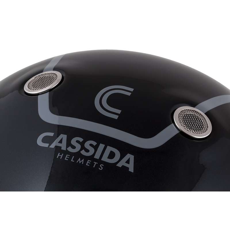 Cassida Fibre Jawa Sport integralna motoristična čelada črno-srebrno-rdeča 2 - II. kakovost