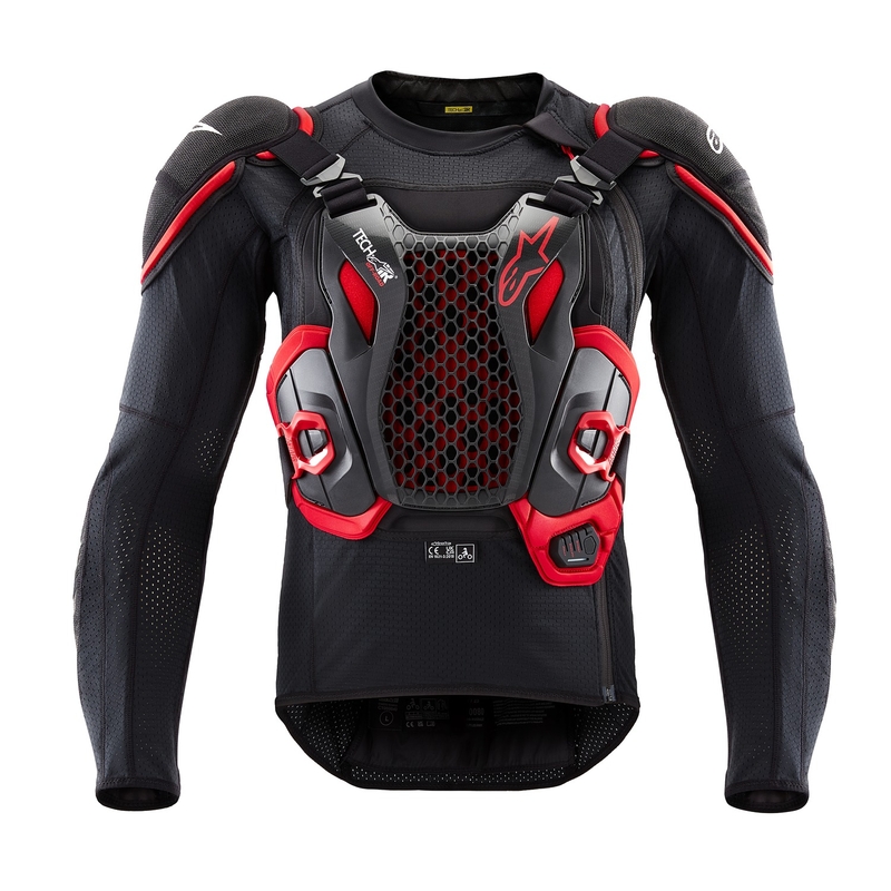 Alpinestars TECH-AIR®OFF-ROAD system airbag telovnik črno-rdeč - II. kakovost