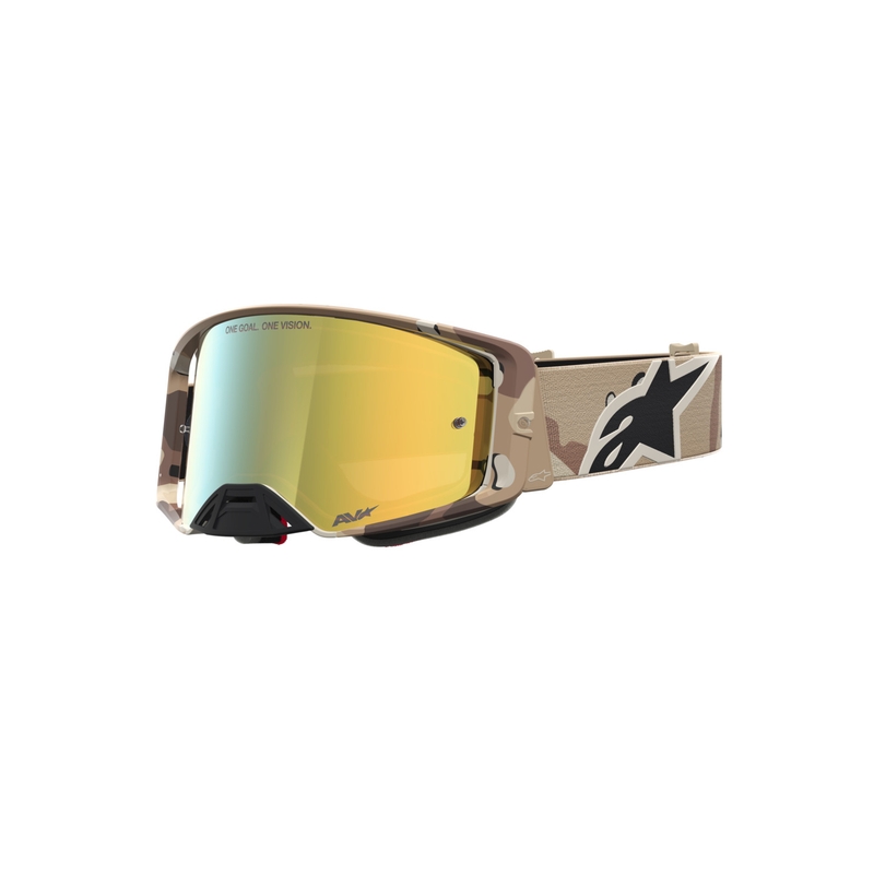 Motokros očala Alpinestars Supertech Lone sand camo