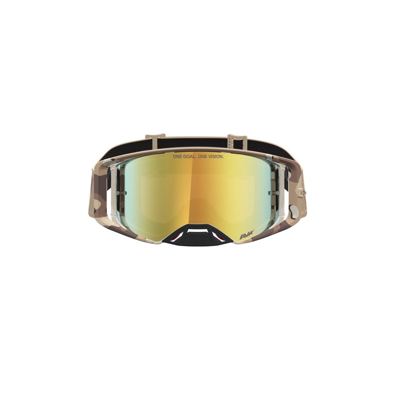 Motokros očala Alpinestars Supertech Lone sand camo