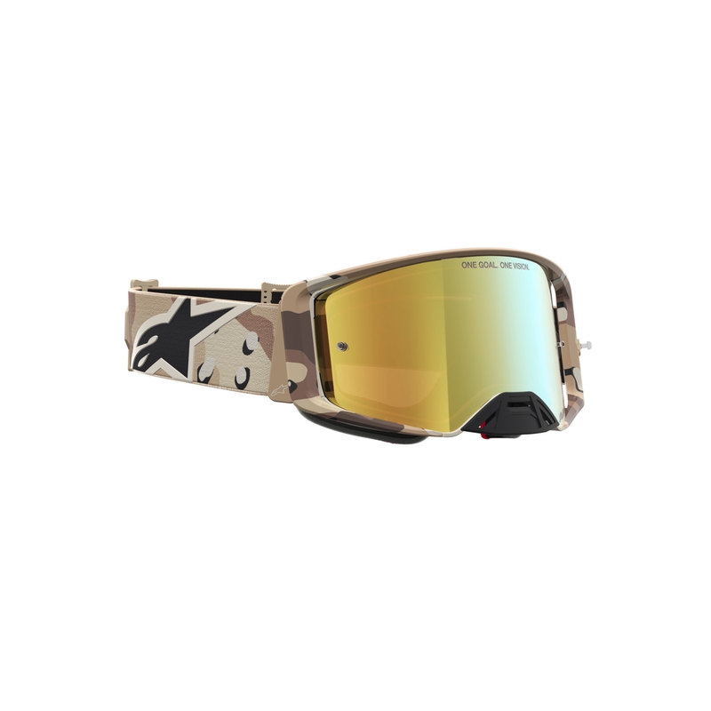 Motokros očala Alpinestars Supertech Lone sand camo