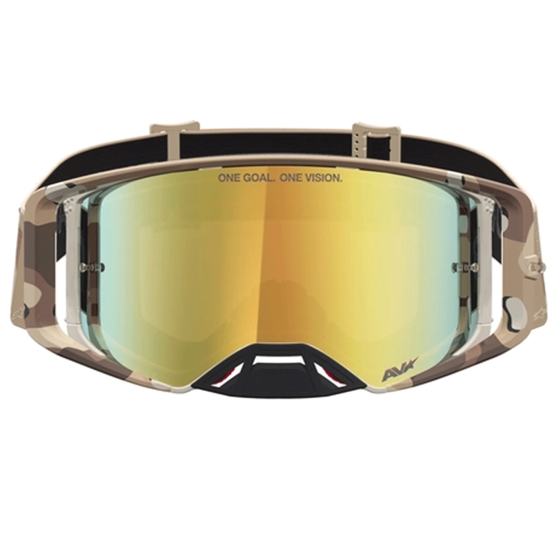 Motokros očala Alpinestars Supertech Lone sand camo