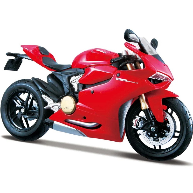 Model motocikla Maisto Ducati 1199 Panigale 1:12 rdeč