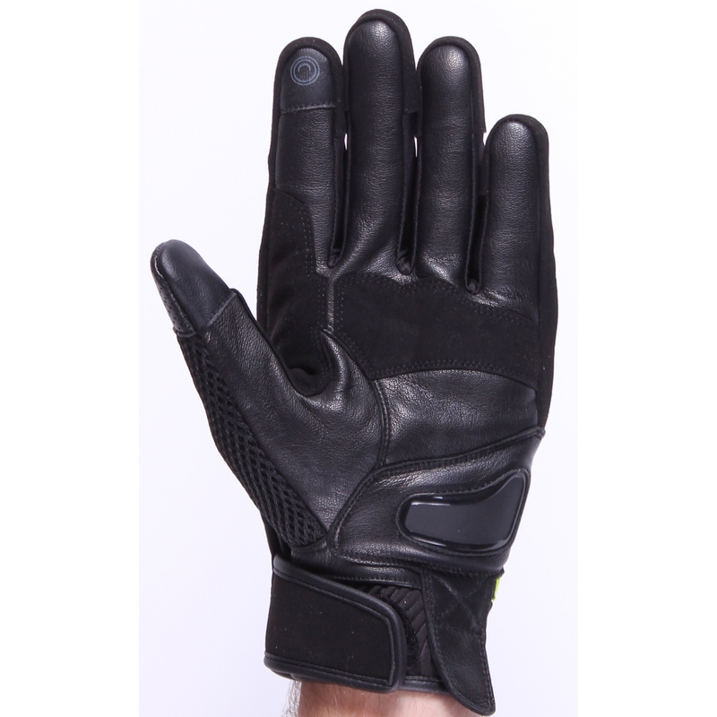 Motoristične rokavice RSA Traffic black-fluo rumena razprodaja